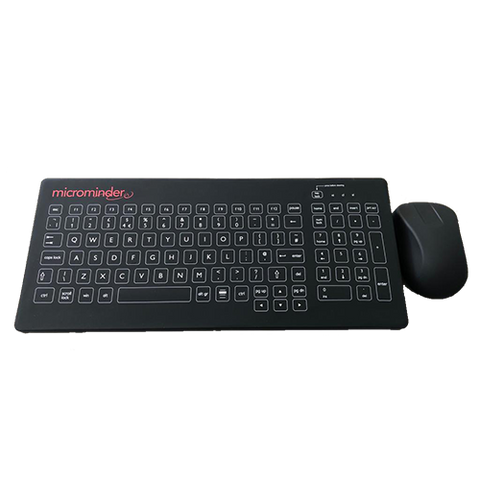 Clinical Keyboard & Mouse Bundle - Black